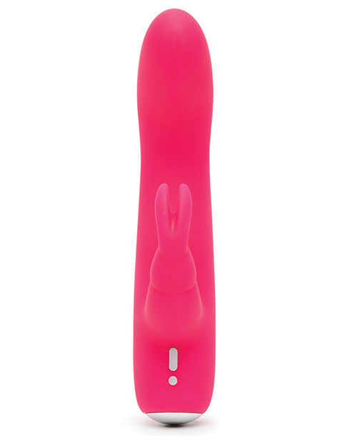 Vibrador Happy Rabbit | Minivibrador recargable para punto G | Vibrador de clítoris rosa | Mejor vibrador para mujeres