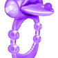 Anneau de plaisir vibrant extrême langue percée - Violet