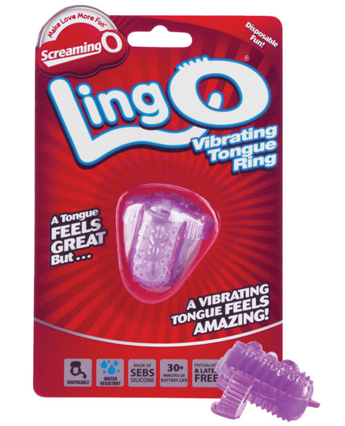 Anneau de langue vibrant Screaming O LingO