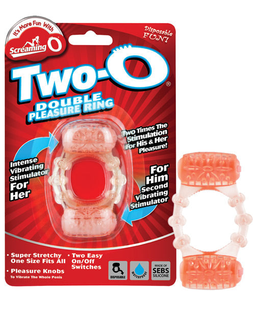 Bague Double Plaisir Screaming O Two-O