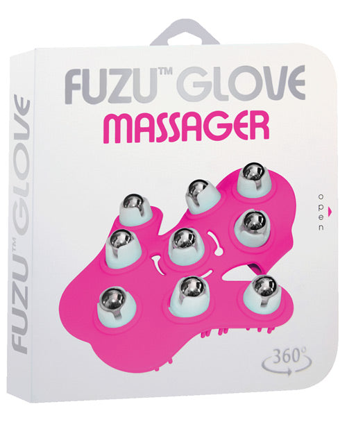 Masajeador de Guante Fuzu - Rosa Neón