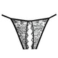 Culotte Adore Lace Enchanted Belle Noire Taille Unique