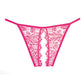 Culotte Adore Lace Enchanted Belle rose vif T/U