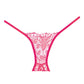 Culotte Adore Lace Enchanted Belle rose vif T/U