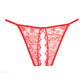 Adore Dentelle Enchantée Belle Culotte Rouge Taille Unique