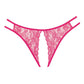 Adore Sweet Honey Panty Rosa Neón Talla Única