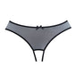 Culotte dos ouvert en résille Wild Nite Adore noire T/U