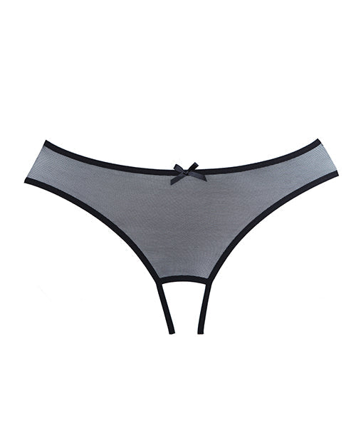 Culotte dos ouvert en résille Wild Nite Adore noire T/U