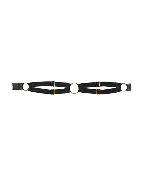 Adore Jarretières Venez Avec Moi Noires Taille Unique