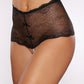 Allure Passion & Pearl String perlé taille haute sans fond noir T/U
