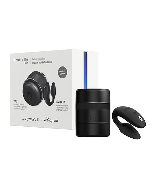 Arcwave Voy / We-Vibe Sync 2 Pack Duo Plaisir - Noir