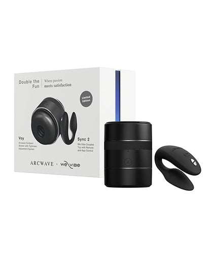Arcwave Voy / We-Vibe Sync 2 Pack Duo Plaisir - Noir