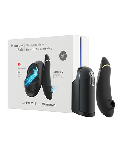 Arcwave Ion / Womanizer Premium 2 - Duo plaisir noir