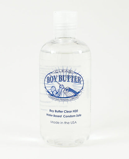 Boy Butter Transparente - Botella de 8 oz