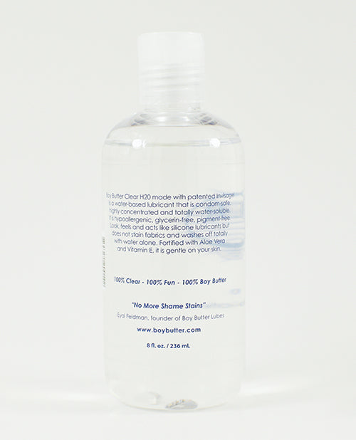Boy Butter Transparente - Botella de 8 oz