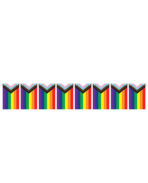 Guirnalda de banderines de la bandera del Orgullo