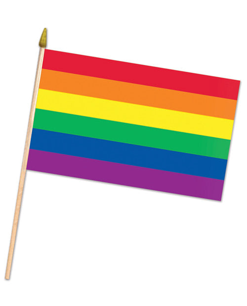 Bandera de tela arcoíris