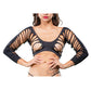 Mallas sin entrepierna con tiras laterales Beverly Hills Naughty Girl, negras, talla única