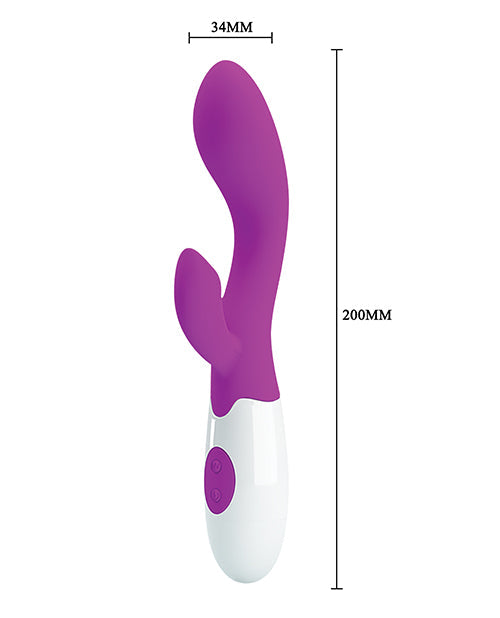 Vibrador Pretty Love Rabbit | Vibrador Brighty G Spot | Vibrador de clítoris fucsia | El mejor vibrador para mujer