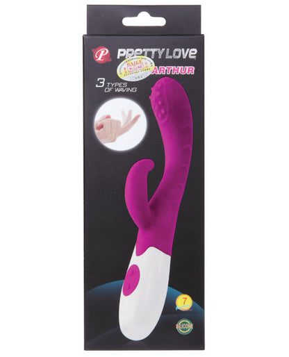 Vibrador de punto G Pretty Love | Vibrador de conejo Arthur Come Hither | Vibrador de clítoris fucsia | El mejor vibrador para mujeres