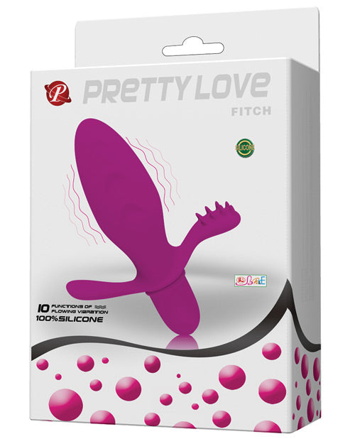 Vibrador Anal Pretty Love Fitch - Fucsia
