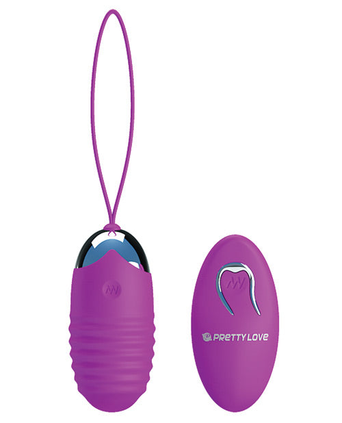 Vibromasseur œuf Pretty Love Jessica 12 fonctions - Fuchsia