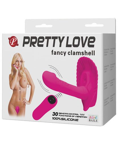 Bonito y elegante control remoto tipo concha de 30 funciones - Fucsia