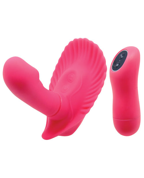 Bonito y elegante control remoto tipo concha de 30 funciones - Fucsia