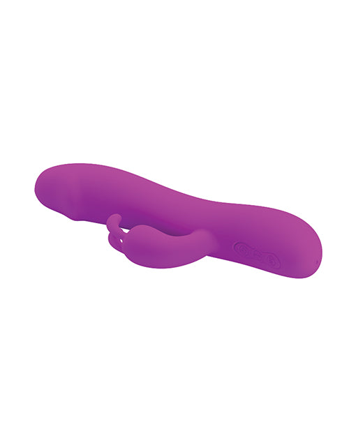 Vibrador de punto G Pretty Love | Vibrador de empuje de movimiento natural | Vibrador de conejo fucsia de 7 funciones