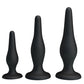 Pretty Love Kit Mini Principiante Anal - Set Negro de 3 piezas
