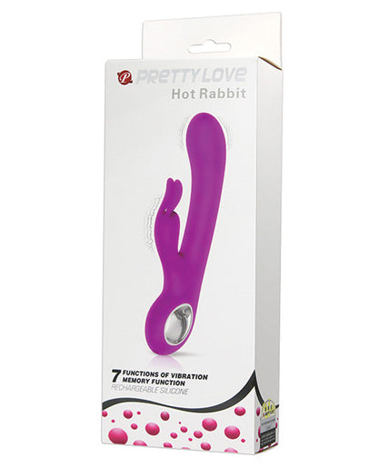 Precioso vibrador de punto G | Vibrador de conejo caliente | Vibrador de clítoris fucsia de 7 funciones | Mejor vibrador para mujeres