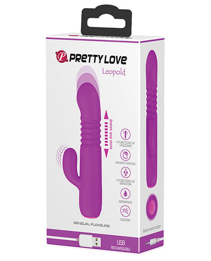 Mini Vibrador Impulsor Leopold Pretty Love - Fucsia