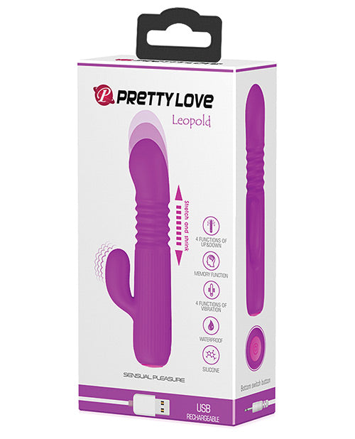 Mini Vibrador Impulsor Leopold Pretty Love - Fucsia