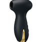 Martillo Vibrador y Chupador Precioso Amor - Negro y Dorado