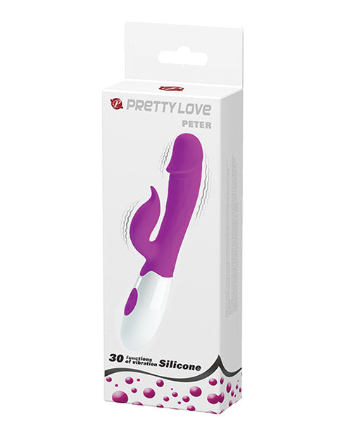 Vibrador Punto G Pretty Love | Vibrador de Conejo Peter de 30 Funciones | Vibrador de Clítoris Fucsia | Mejor Vibrador para Mujeres
