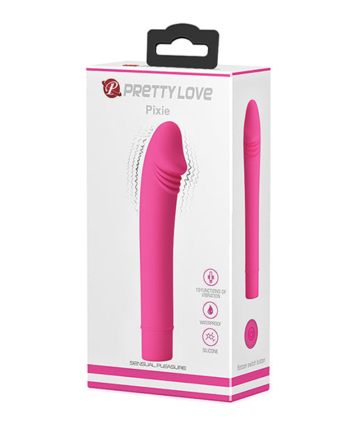 Minivibrador de silicona Pretty Love Pixie - Rosa