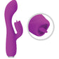 Vibrador Punto G Pretty Love | Vibrador Conejo Lame Gloria | Vibrador de Clítoris Fucsia | Mejor Vibrador para Mujeres