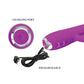 Vibrador Punto G Pretty Love | Vibrador Conejo Lame Gloria | Vibrador de Clítoris Fucsia | Mejor Vibrador para Mujeres