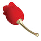Vibromasseur double extrémité Pretty Love Licking Rose Lover - Rose