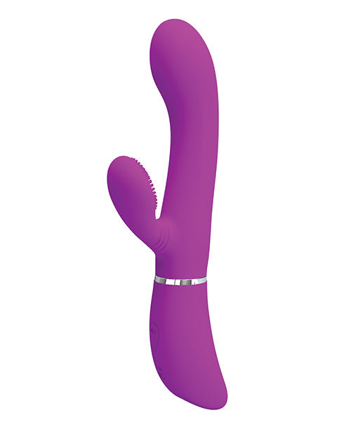 Bonito vibrador de punto G para el amor | Vibrador de conejo con movimiento lateral | Vibrador de clítoris fucsia | El mejor vibrador para mujeres