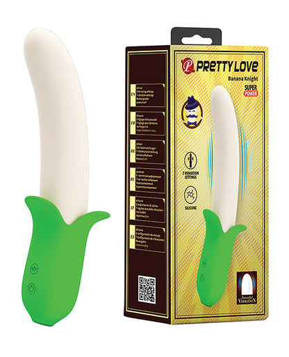 Vibrador Pretty Love Banana Knight - Verde