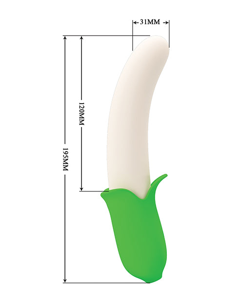 Vibrador Pretty Love Banana Knight - Verde