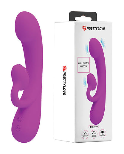 Vibrador Pretty Love Punto G | Vibrador Conejo Sincere Scrub Brush | Vibrador Clítoris Fucsia | Mejor Vibrador para Mujeres