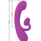 Vibrador Pretty Love Punto G | Vibrador Conejo Sincere Scrub Brush | Vibrador Clítoris Fucsia | Mejor Vibrador para Mujeres