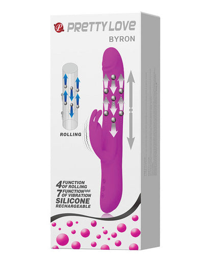 Vibromasseur point G Pretty Love | Vibromasseur pénétrant Byron | Vibromasseur Rabbit 7 modes fuchsia | Meilleur vibromasseur pour femmes