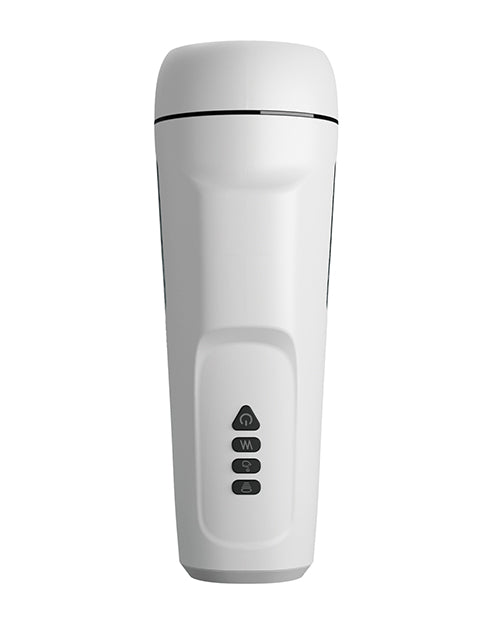 Masturbateur vibrant et suçant Pretty Love Sienna - Blanc