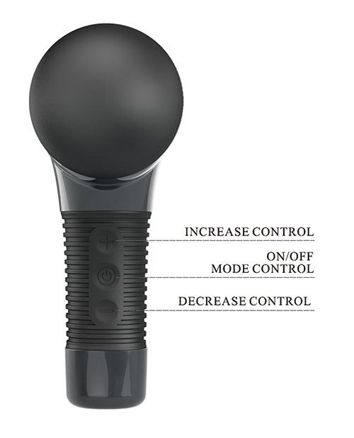 Masajeador divertido Pretty Love Super Power Fun Gun - Negro