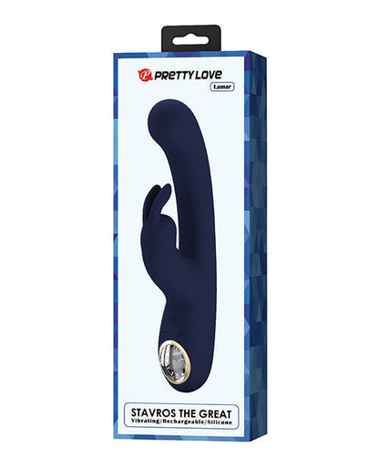 Vibrador de punto G Pretty Love | Vibrador de conejo digital LED Lamar | Vibrador de clítoris azul | Mejor vibrador para mujeres