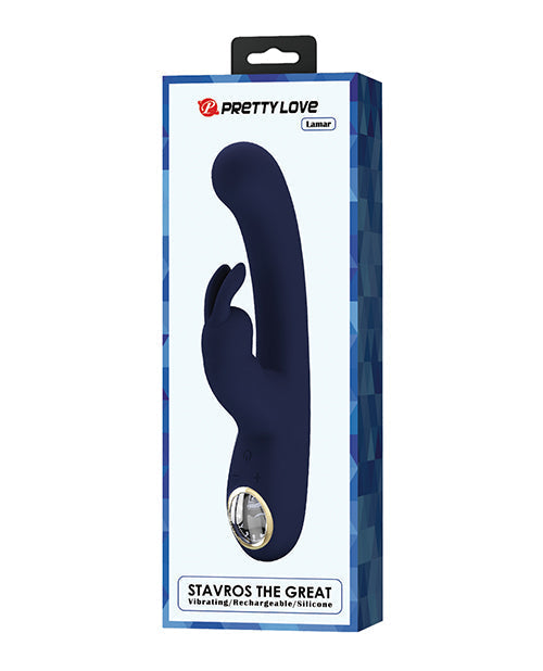 Vibrador de punto G Pretty Love | Vibrador de conejo digital LED Lamar | Vibrador de clítoris azul | Mejor vibrador para mujeres