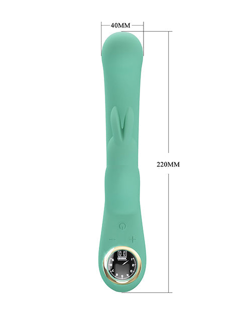 Vibrador Punto G Pretty Love | Vibrador de conejo digital LED Lamar | Vibrador de clítoris turquesa | Mejor vibrador para mujeres